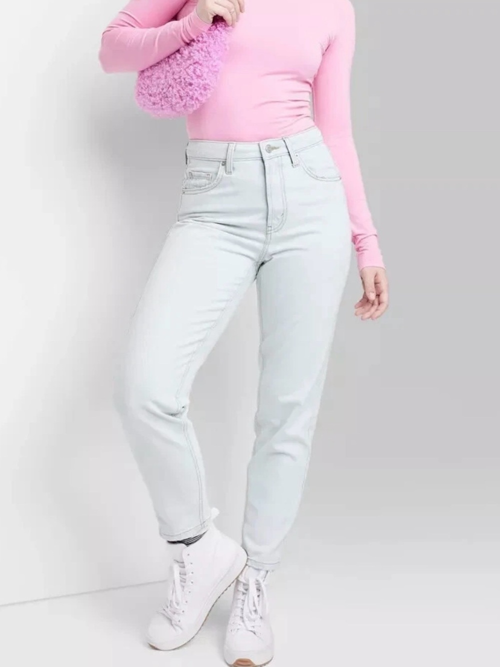 Women’s Light Cream Denim Jeans